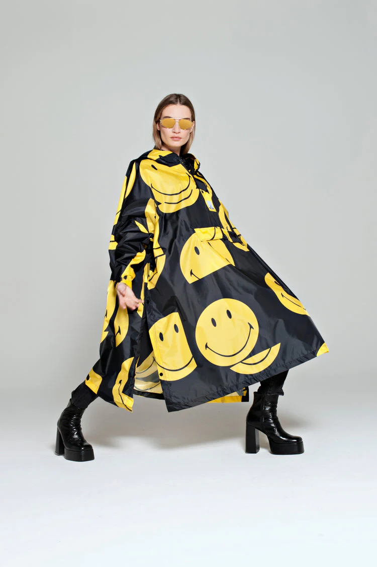 All Smiles x Smiley - Rain Poncho - Image 3