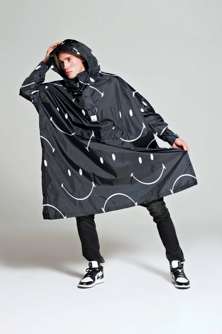 Classic Smile x Smiley - Rain Poncho - Image 4