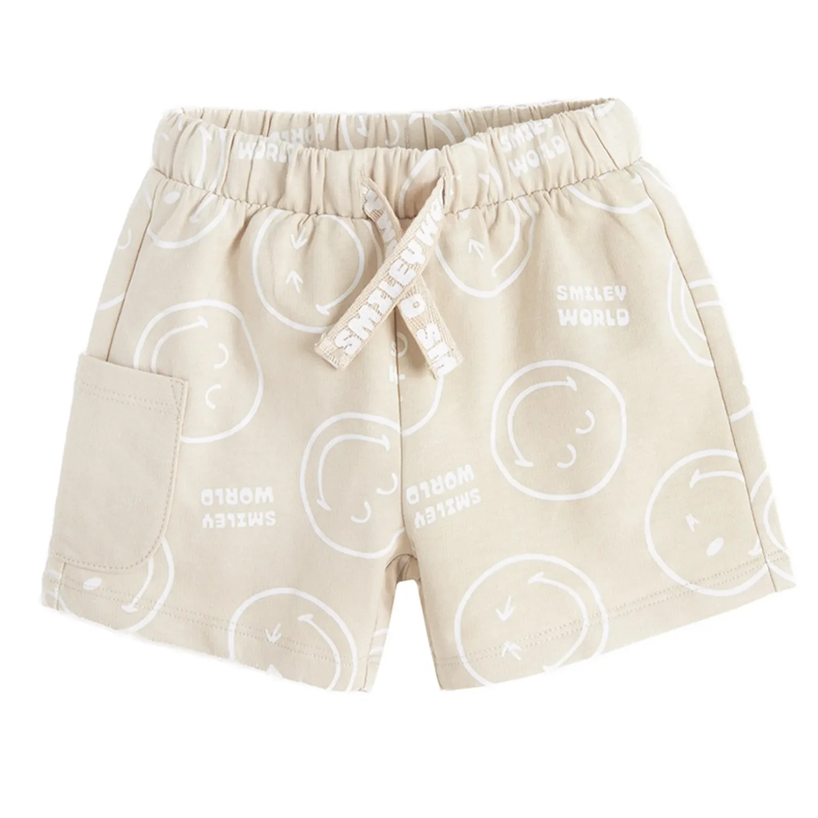 Cool Club, Boys' Shorts, Beige, SmileyWorld - Image 3