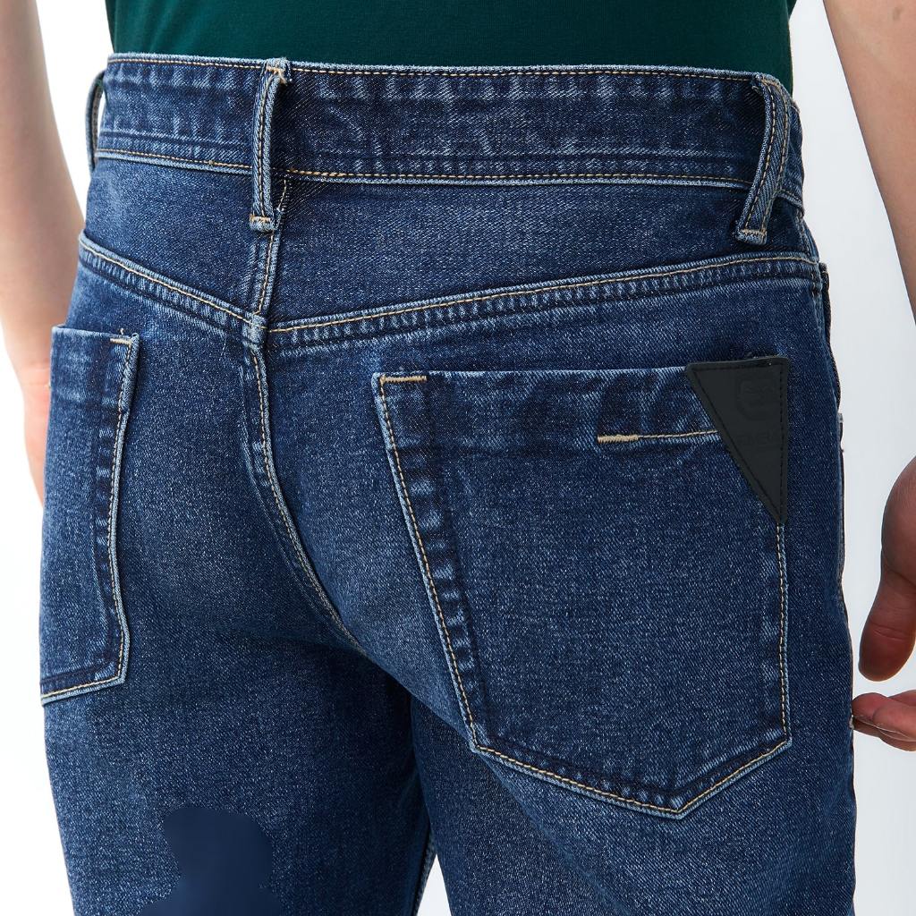 Emba Jeans I Smileyworld - Celana Smiley Regularfit Non Stretch Material Denim Dark Stone - Axton - Image 5