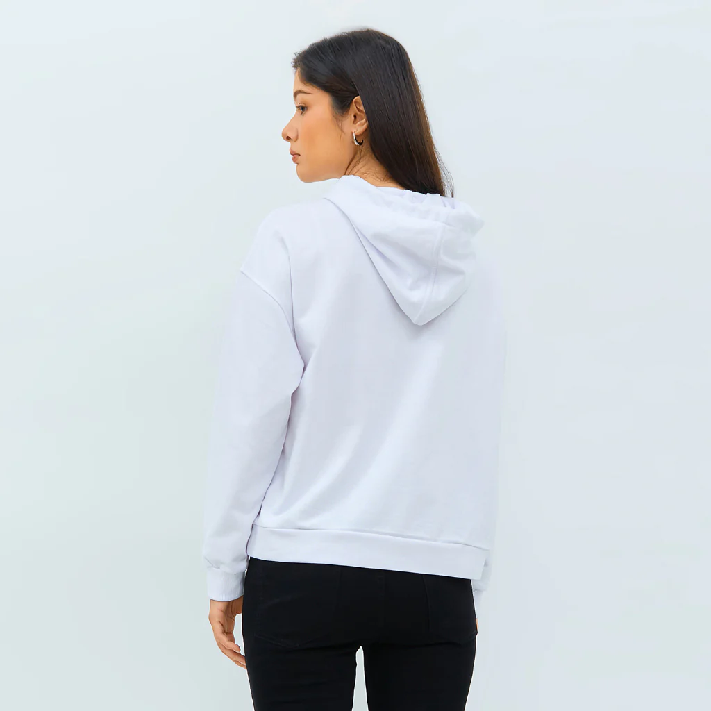Emba Ladies x Smiley World - Sweatshirt Cotton Material - Jutta - Image 3