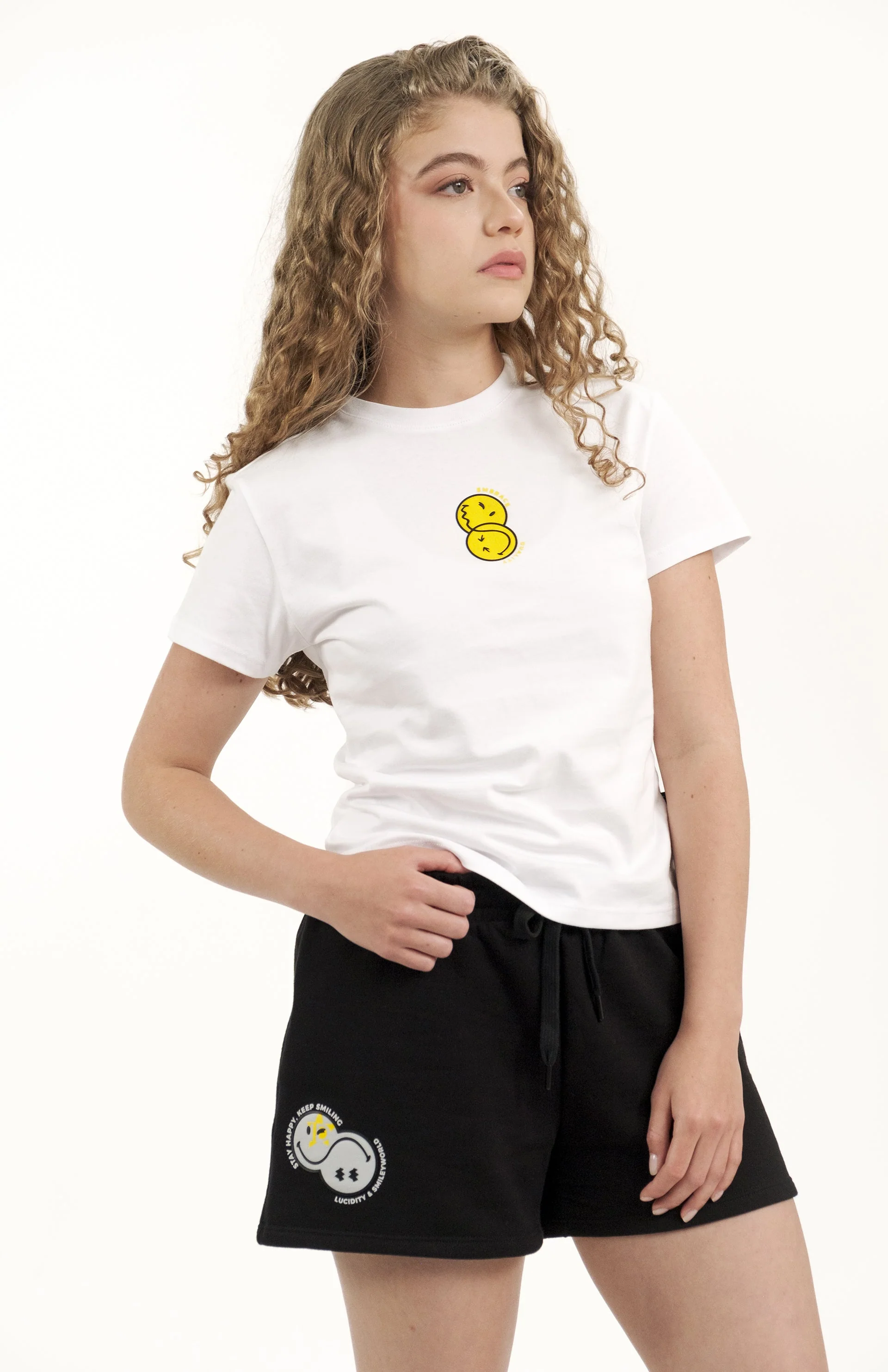 Embrace Duality Fitted SmileyWorld® Tee - Image 2