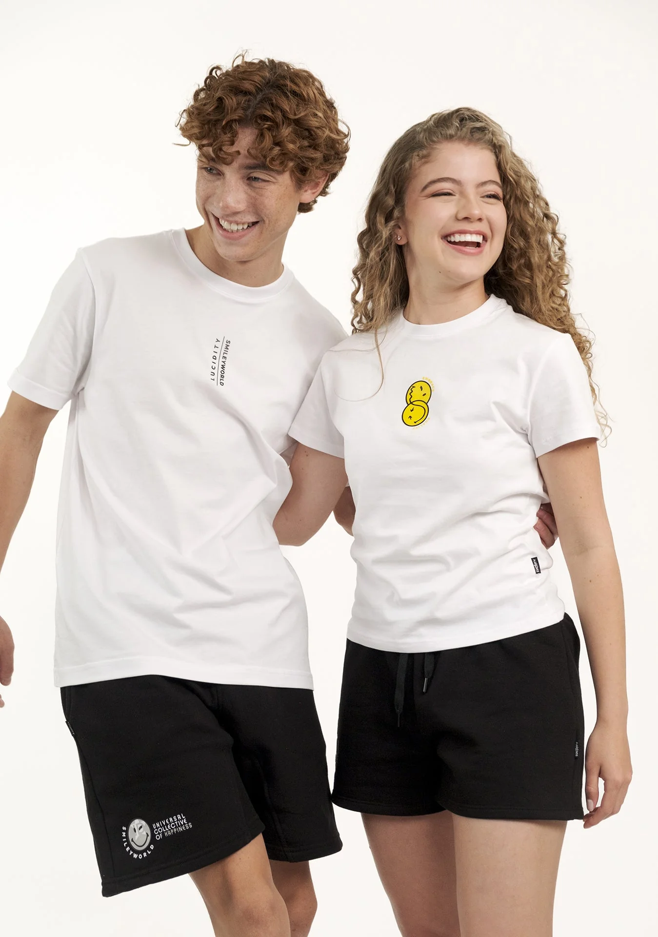 Embrace Duality Fitted SmileyWorld® Tee - Image 4