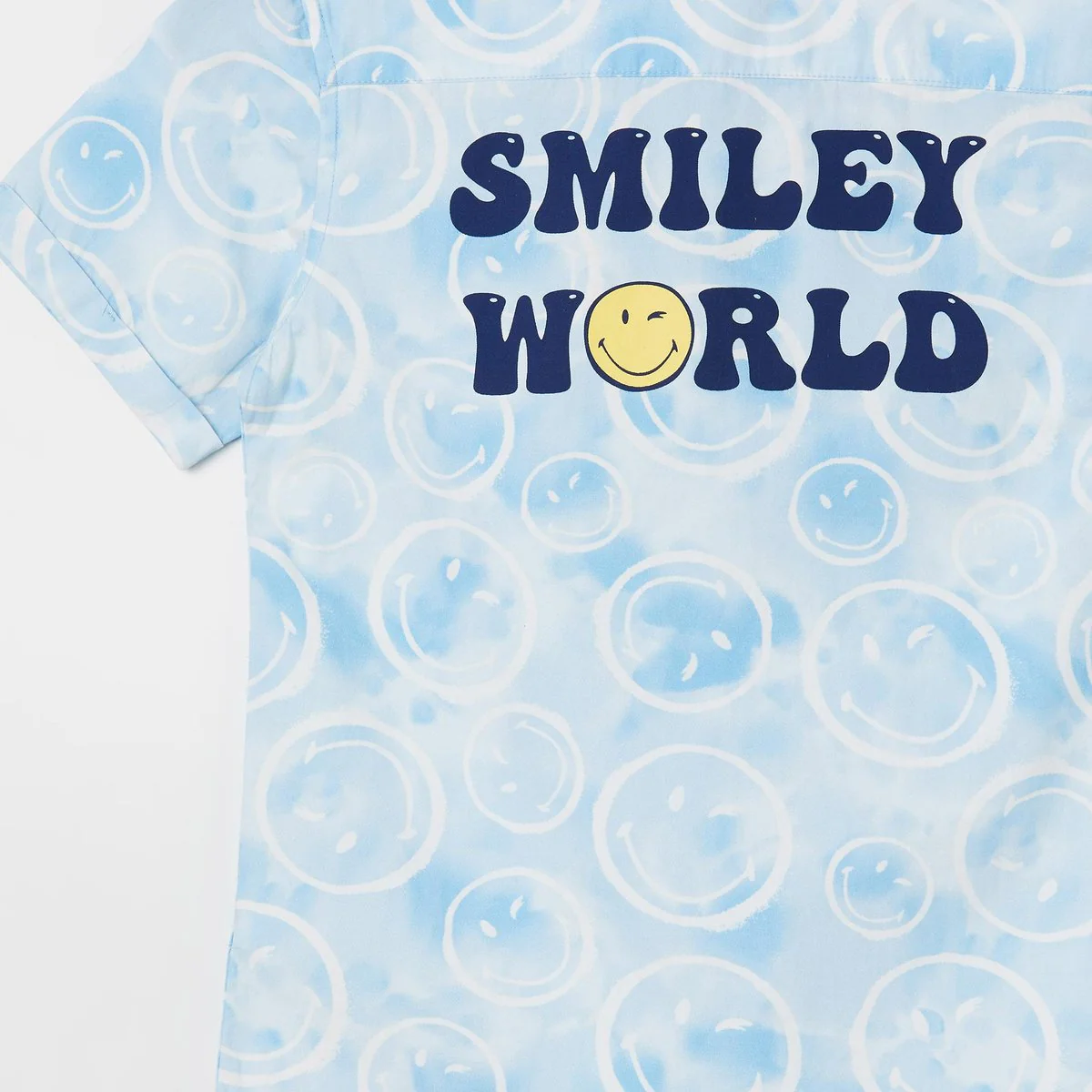 Fame Forever x SmileyWorld Boys Printed Casual Shirt - Image 4