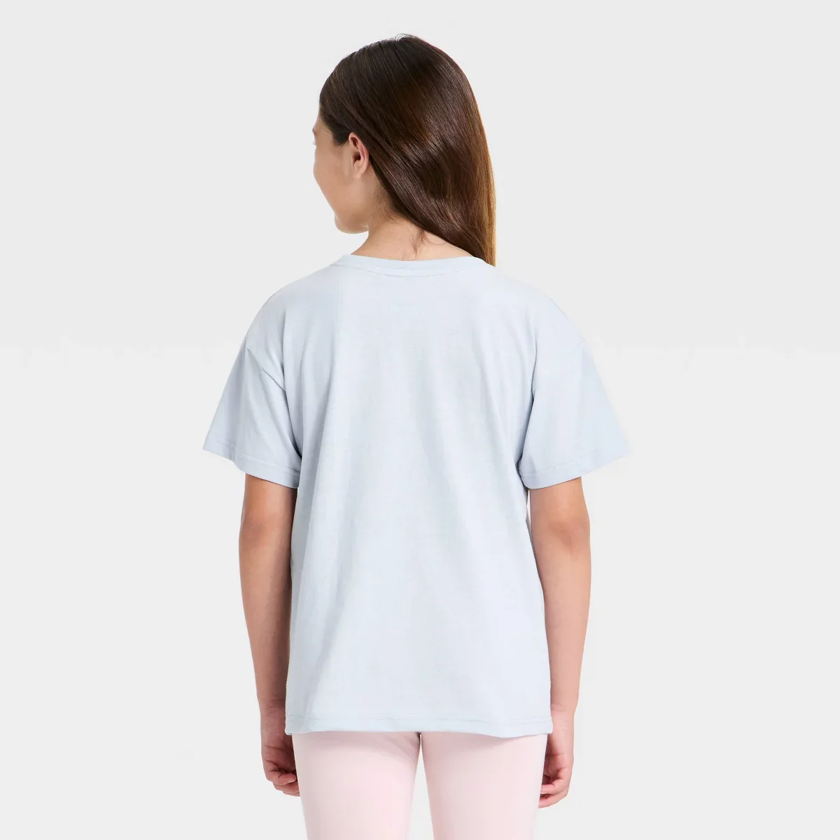 Girls' SmileyWorld Cherry Short Sleeve Graphic T-Shirt - Blue - Image 3
