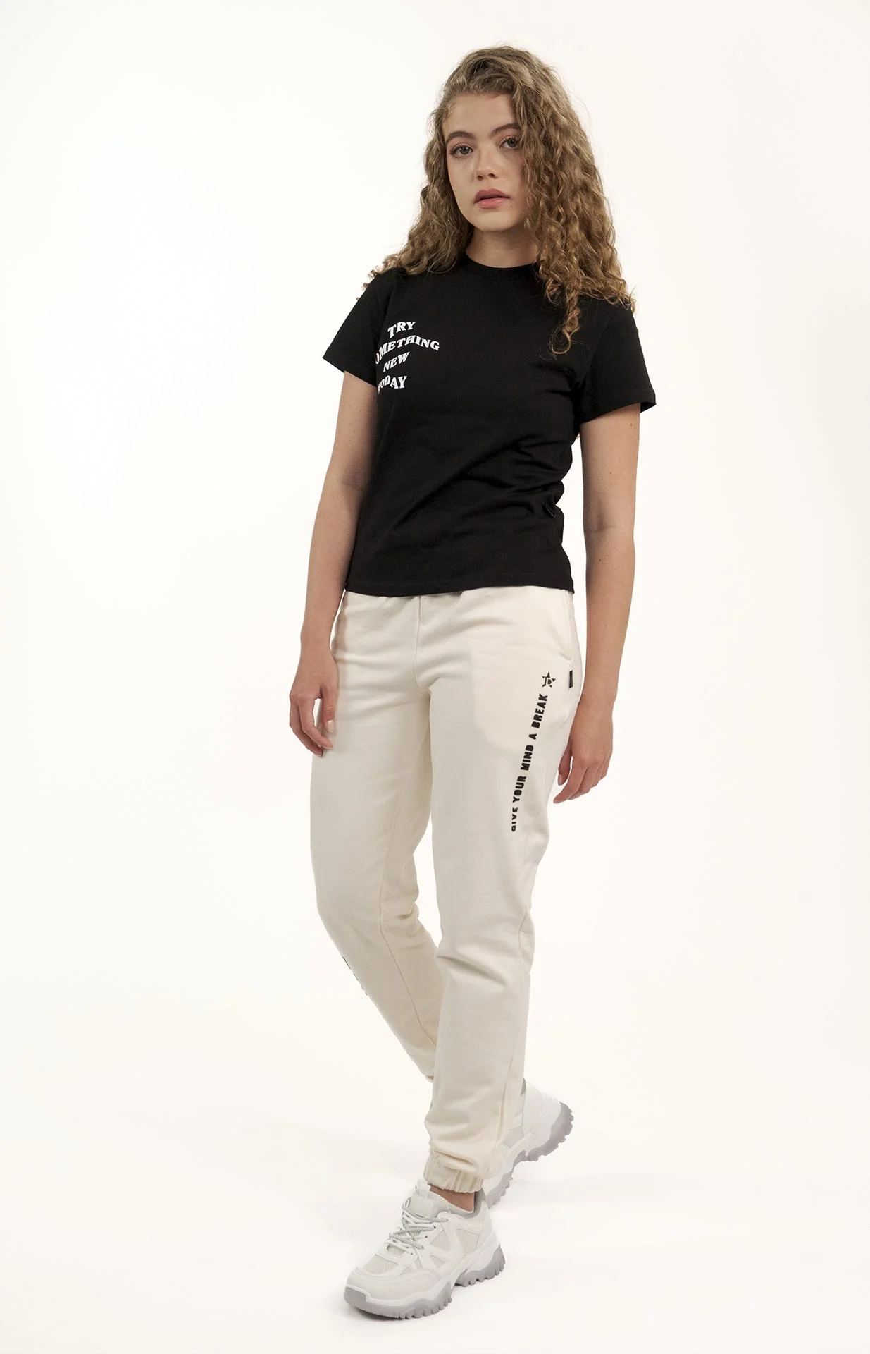 Give Your Mind a Break Women SmileyWorld® Jogger - Image 3