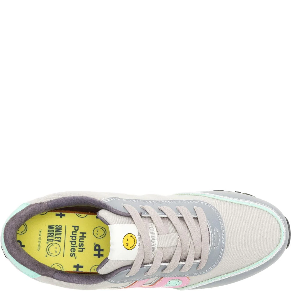 Grey SmileyWorld® Seventy8 Trainers - Image 4