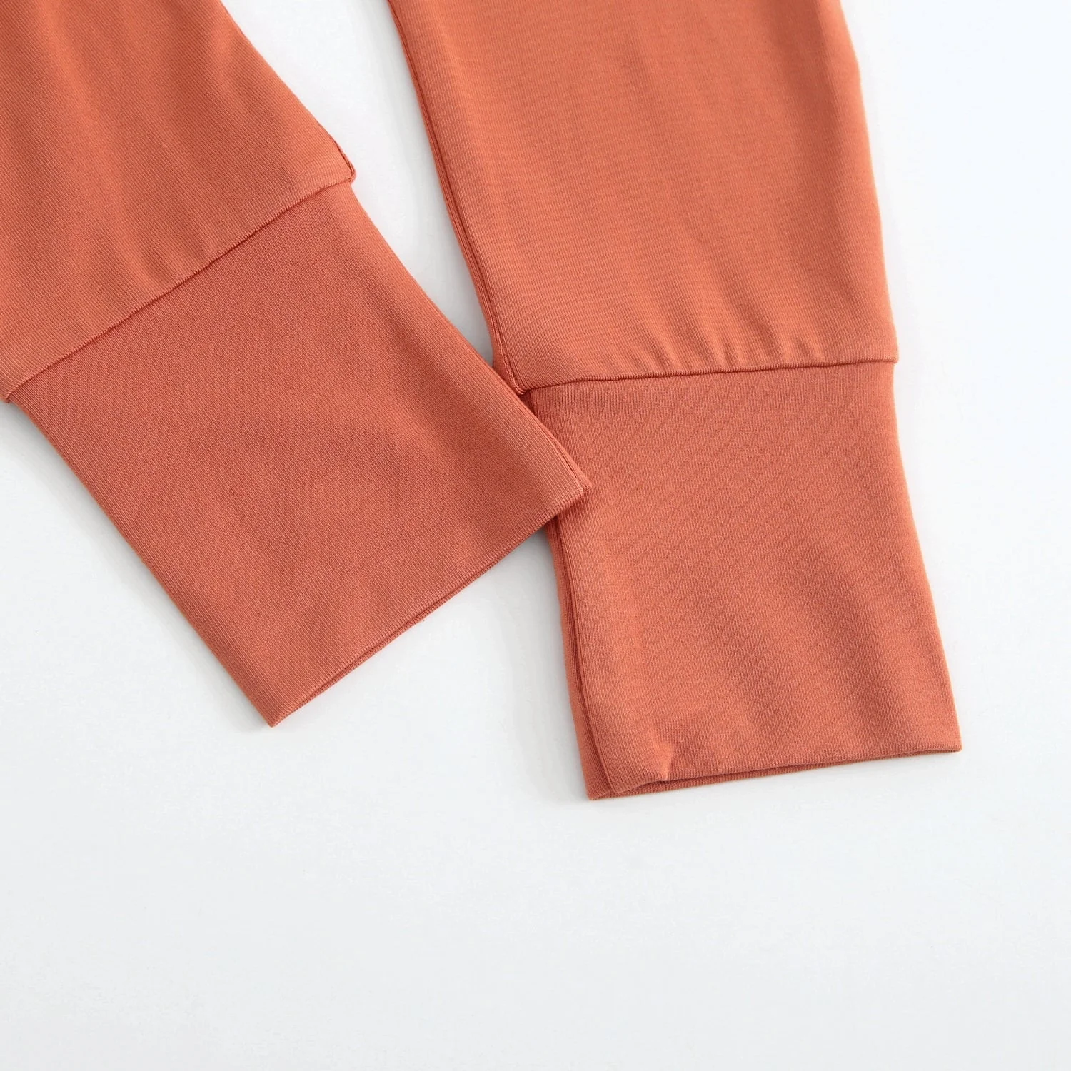 Grow With Me Pant - Mini Smiley® Happy Rust - Luxe Bamboo - Image 12