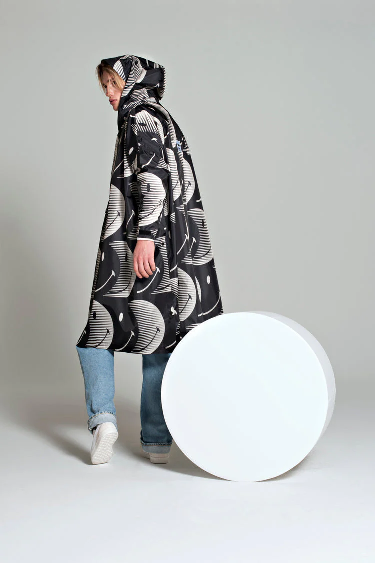 Half Moon x Smiley - Rain Poncho - Image 5