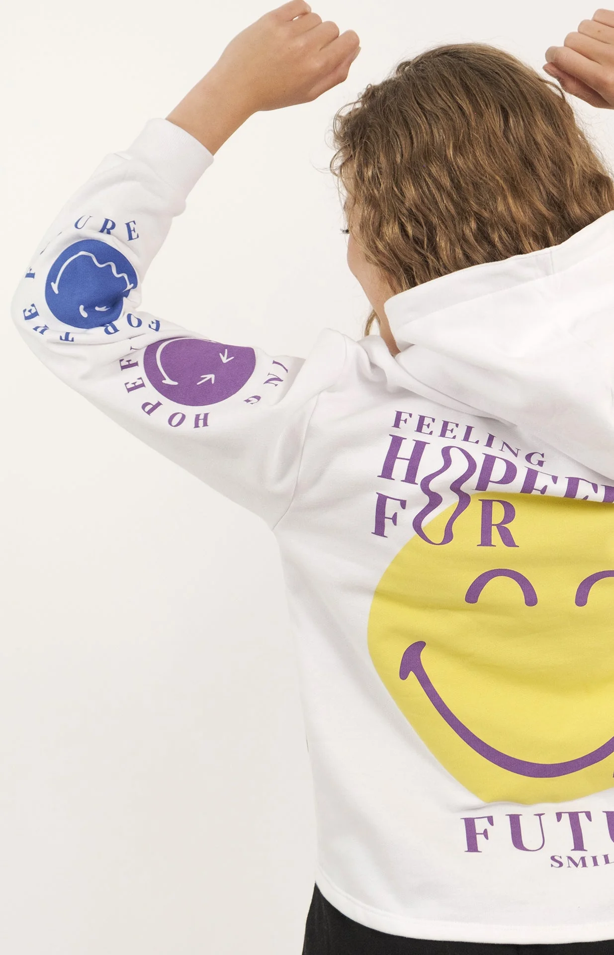 Hopeful for the Future SmileyWorld® Hoodie - Image 4