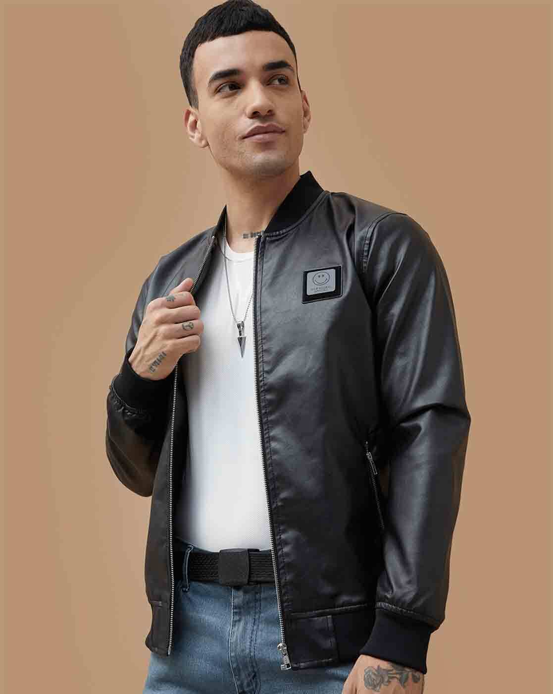 Men Regular Fit Jacket