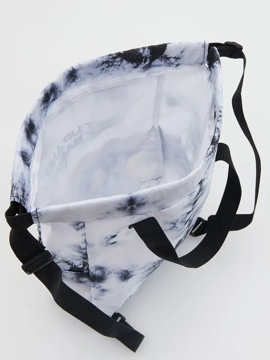 Smiley World Multicolored Backpack with Roll Closure - Image 5