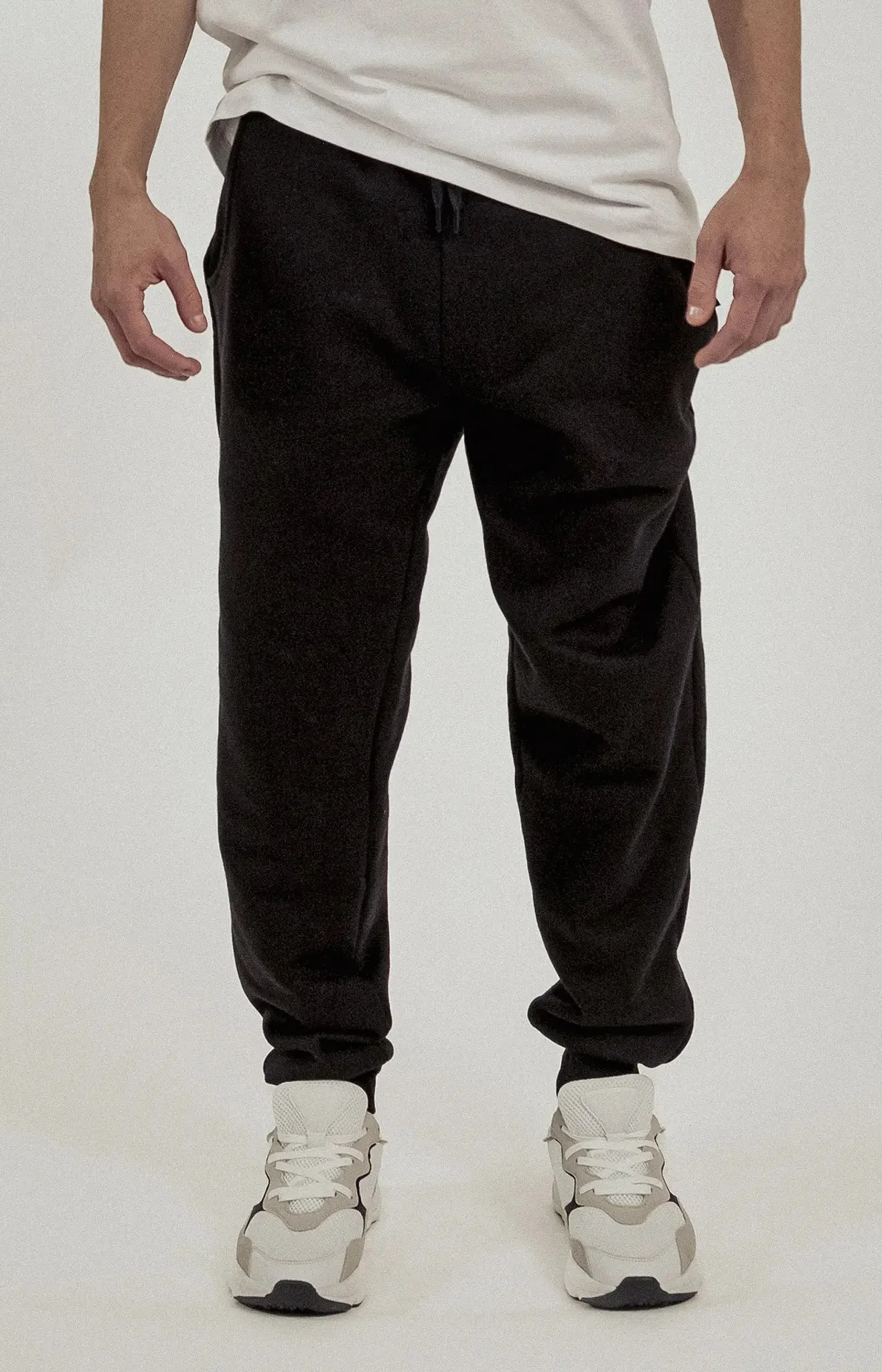 New Horizons SmileyWorld® Men's Sweatpants - Black - Image 4