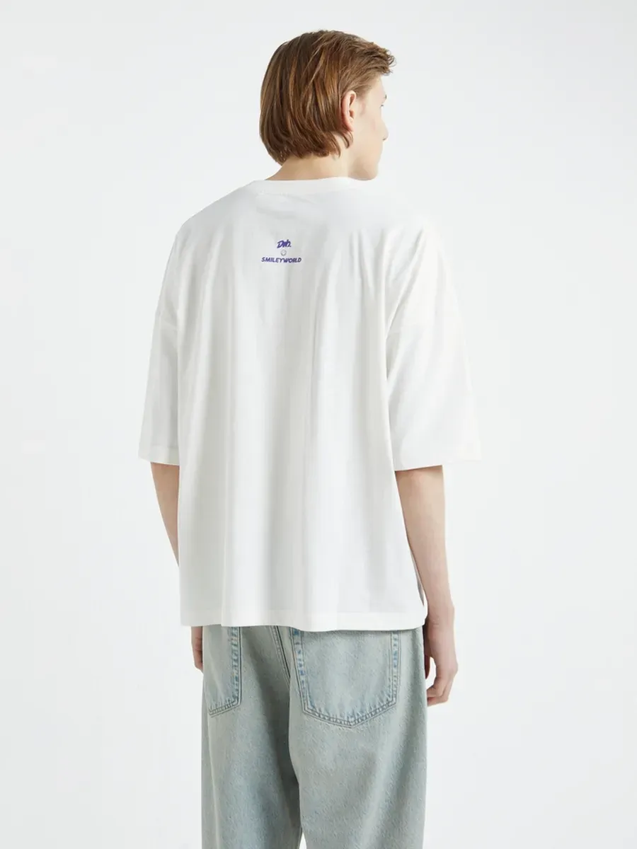 Oversized Printed T-Shirt | DUB x SmileyWorld - Image 4