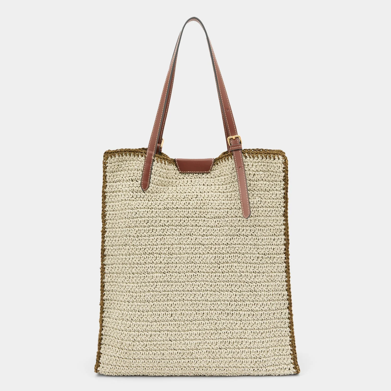 Raffia N/S Wink Tote - Image 3