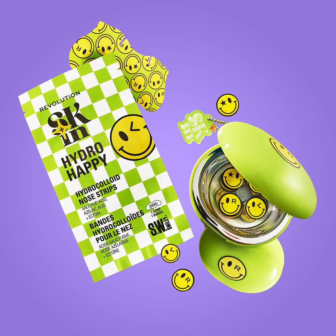 Revolution x S.W.Smiley Hydro Happy Hydrocolloid Nose Strips - Image 4