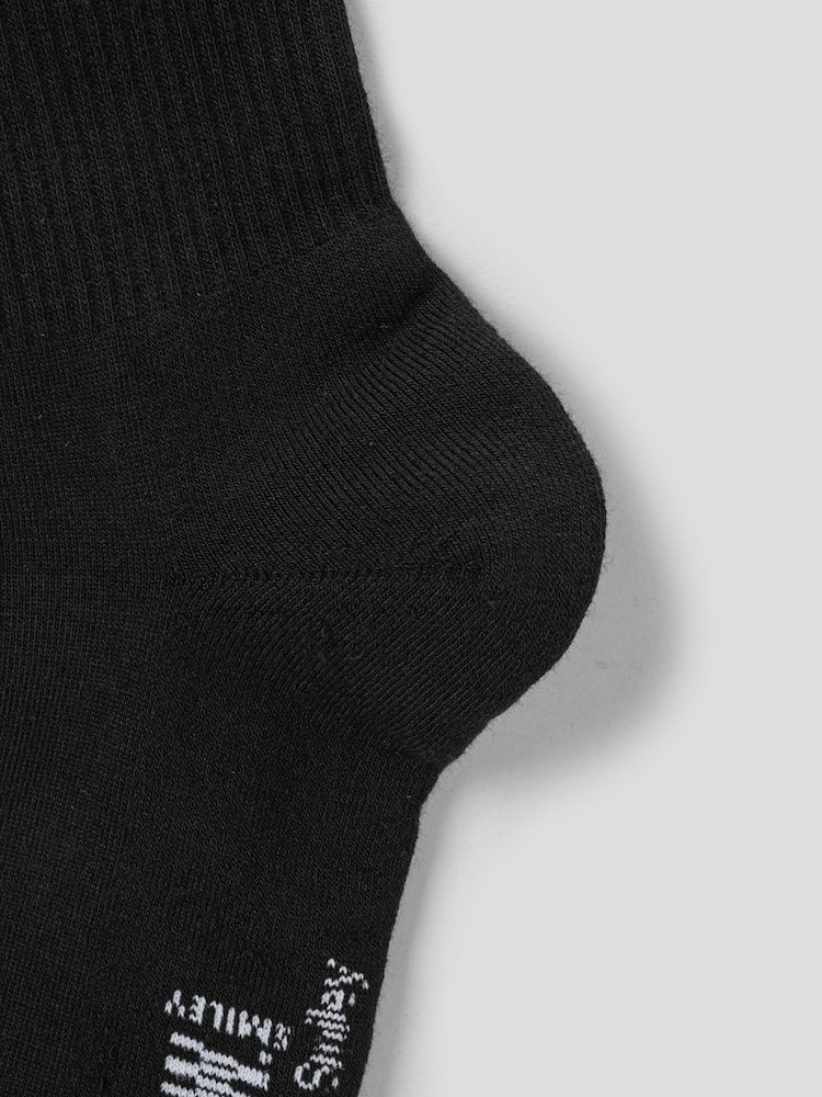 S.W.Smiley Men's Socks 2-Piece Set - White - Image 7