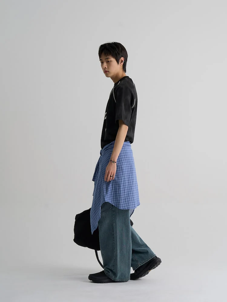 S.W.Smiley Sporty Short Sleeve Tee - Black - Image 3