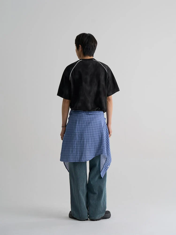 S.W.Smiley Sporty Short Sleeve Tee - Black - Image 4