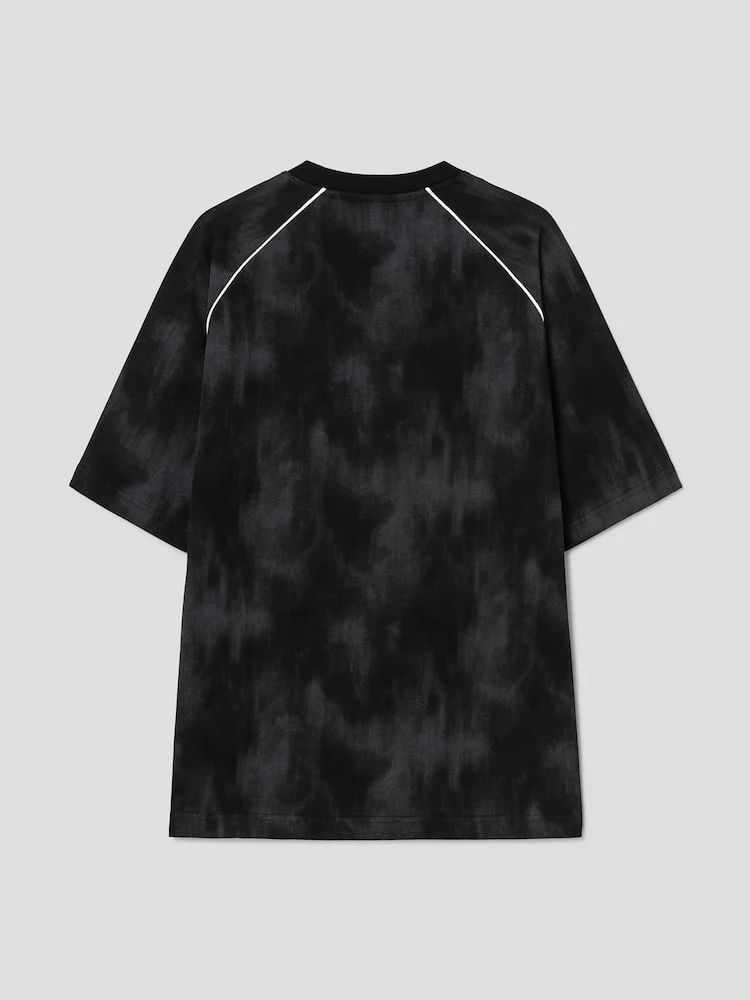 S.W.Smiley Sporty Short Sleeve Tee - Black - Image 9
