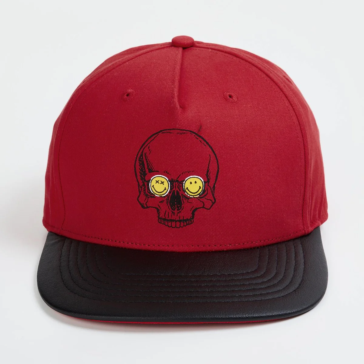 SMILEY WORLD Men Graphic Printed Baseball Cap - Image 2