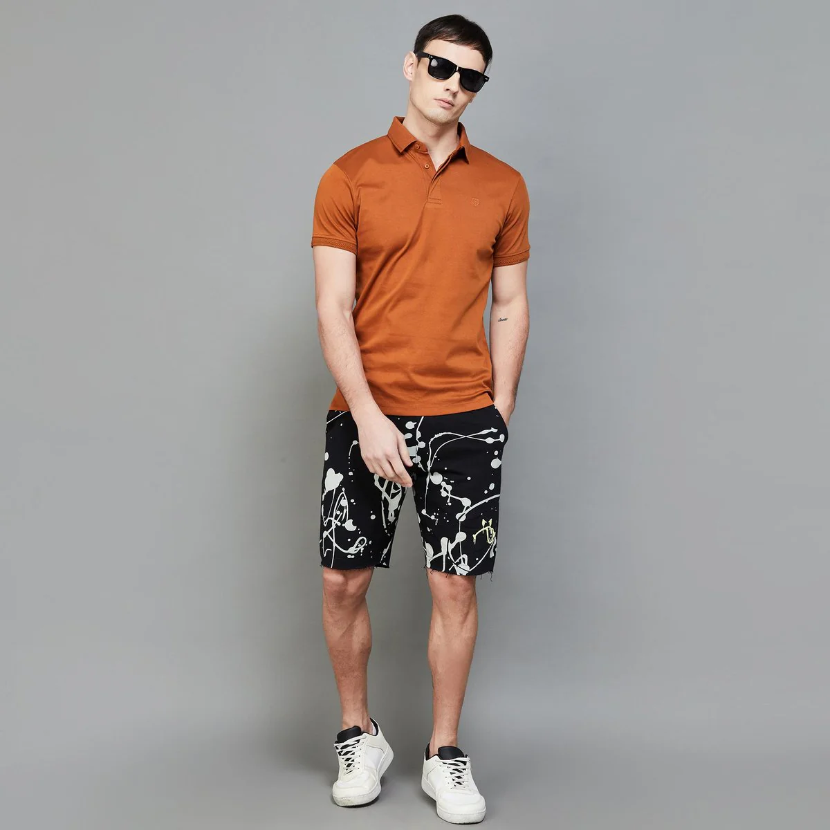 SmileyWorld Men Printed Shorts - Image 2