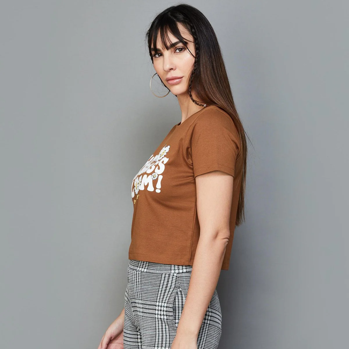 SmileyWorld Women Printed Round Neck T-Shirt - Image 3