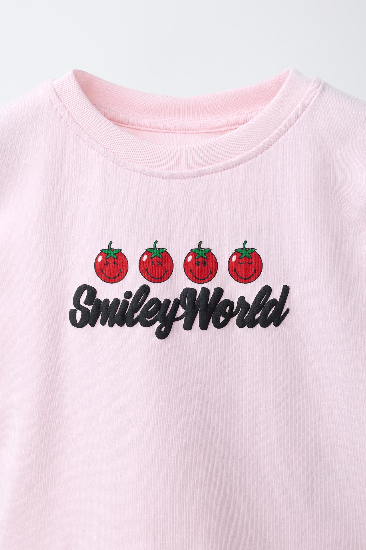 SMILEYWORLD ® TOMATO PRINT T-SHIRT - Image 3