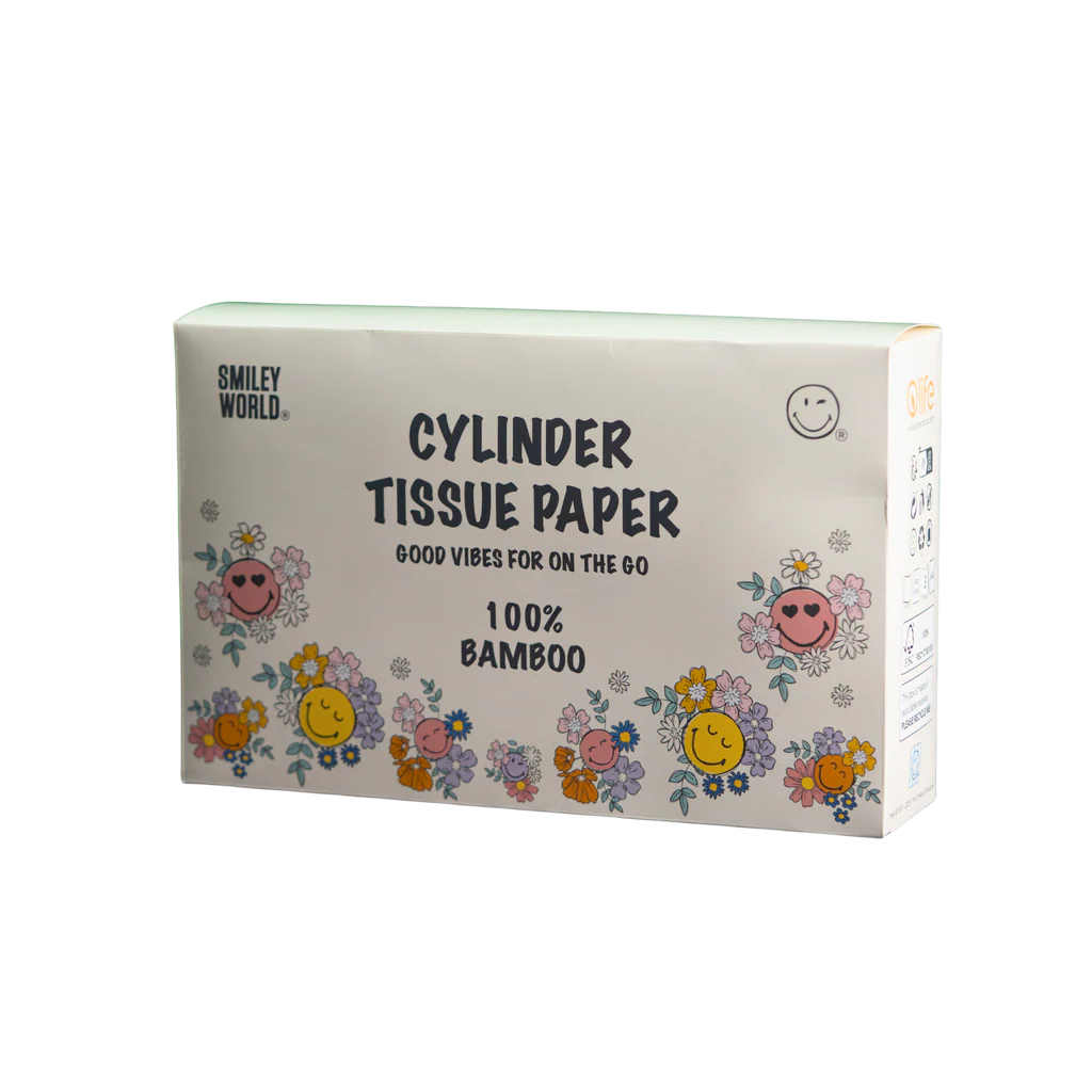 SmileyWorld® Car & Home Cylinder Tissues 4-Pack - Image 6