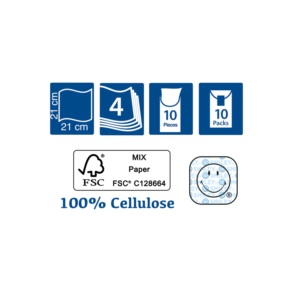 SmileyWorld® Handy 4-Ply Pocket Tissues - Image 7