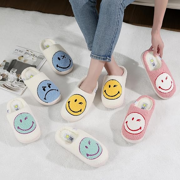 SmileyWorld Bathing Slippers Pink/White - Image 6