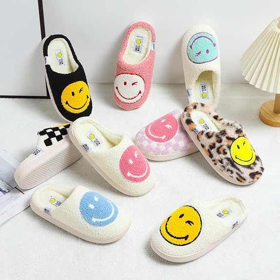 SmileyWorld Bathing Slippers White/Red - Image 7