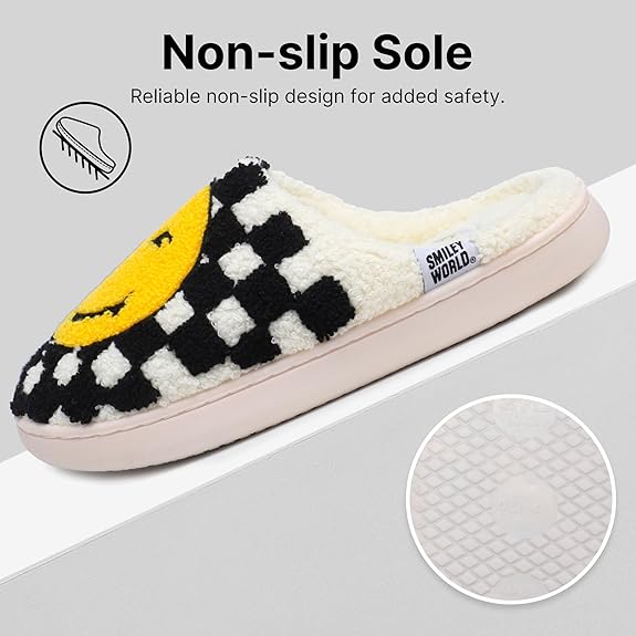 SmileyWorld Bathing Slippers Checkered - Image 5