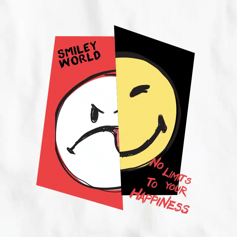 SmileyWorld® Unisex Graphic T-Shirt (Oversized) - Image 2