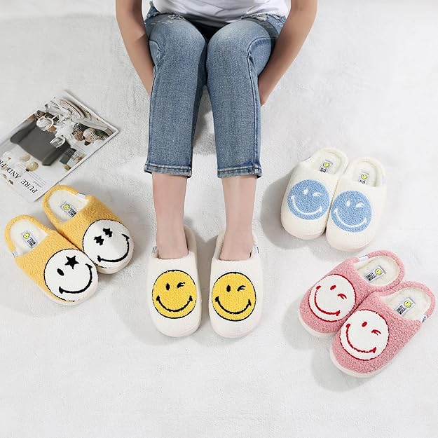SmileyWorld Bathing Slippers Pink/White - Image 6