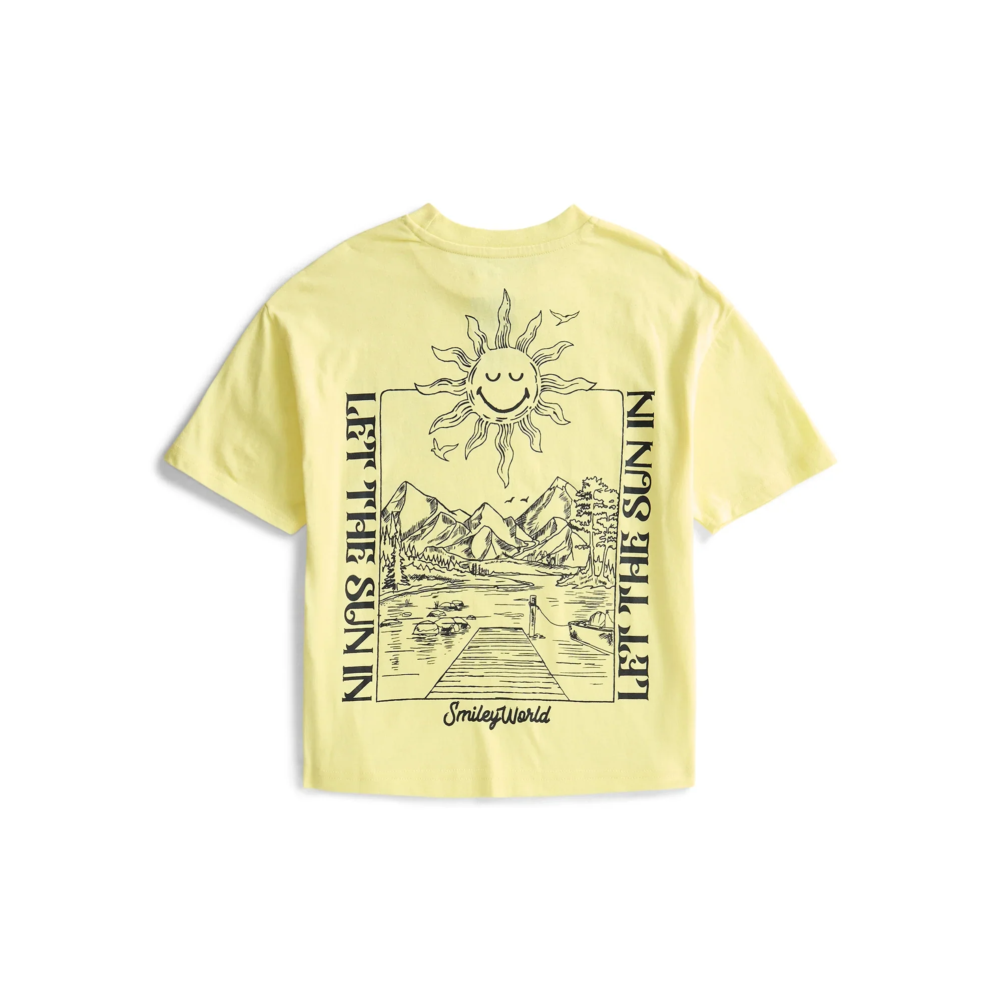 SmileyWorld Boys Cotton Neon Graphic Tee with Short Sleeves, Sizes XS-2XL - Image 3