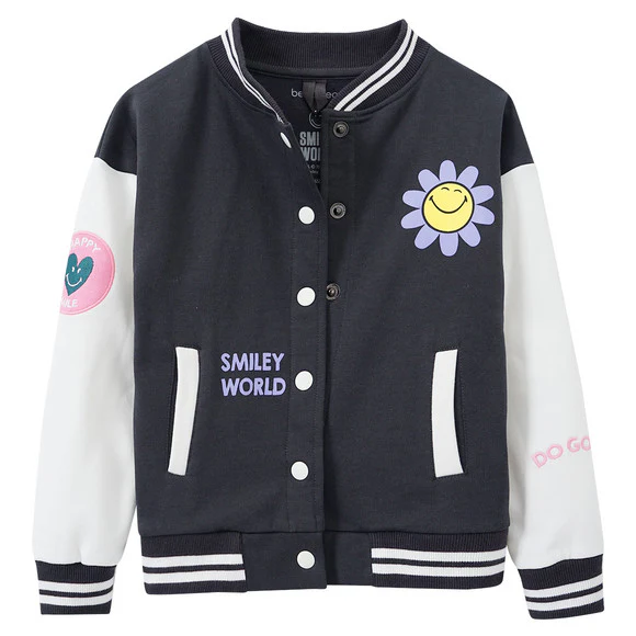SmileyWorld College Jacket with Back Print