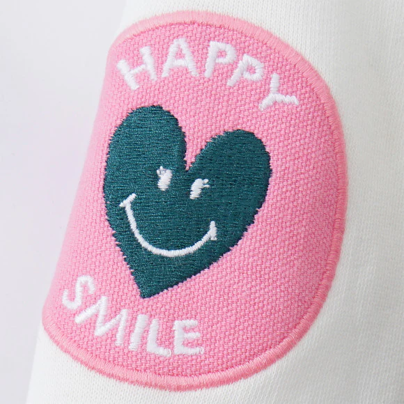 SmileyWorld College Jacket with Back Print - Image 5