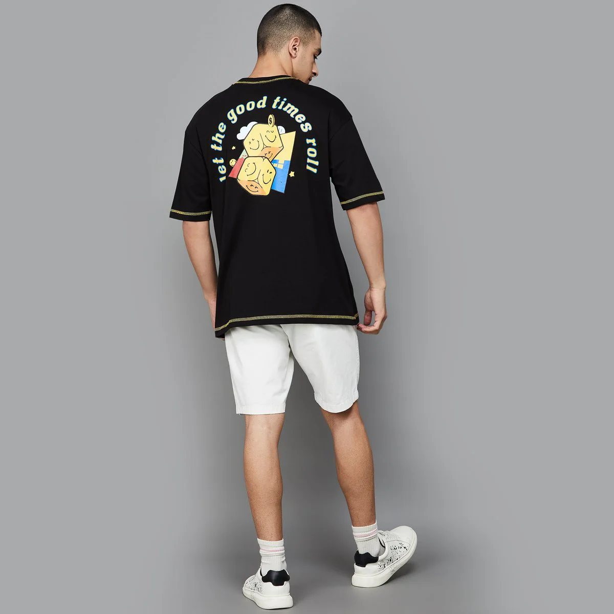 SmileyWorld Goodtimes Men Graphic Print T-Shirt - Image 2