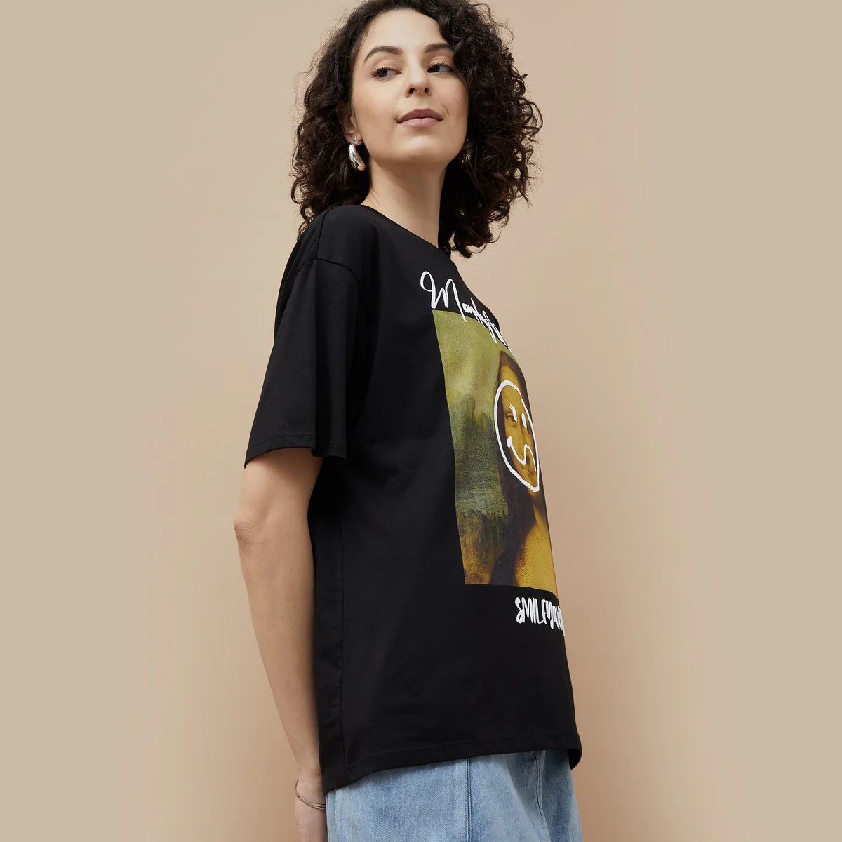 SmileyWorld Graphic Printed T-Shirt - Image 2