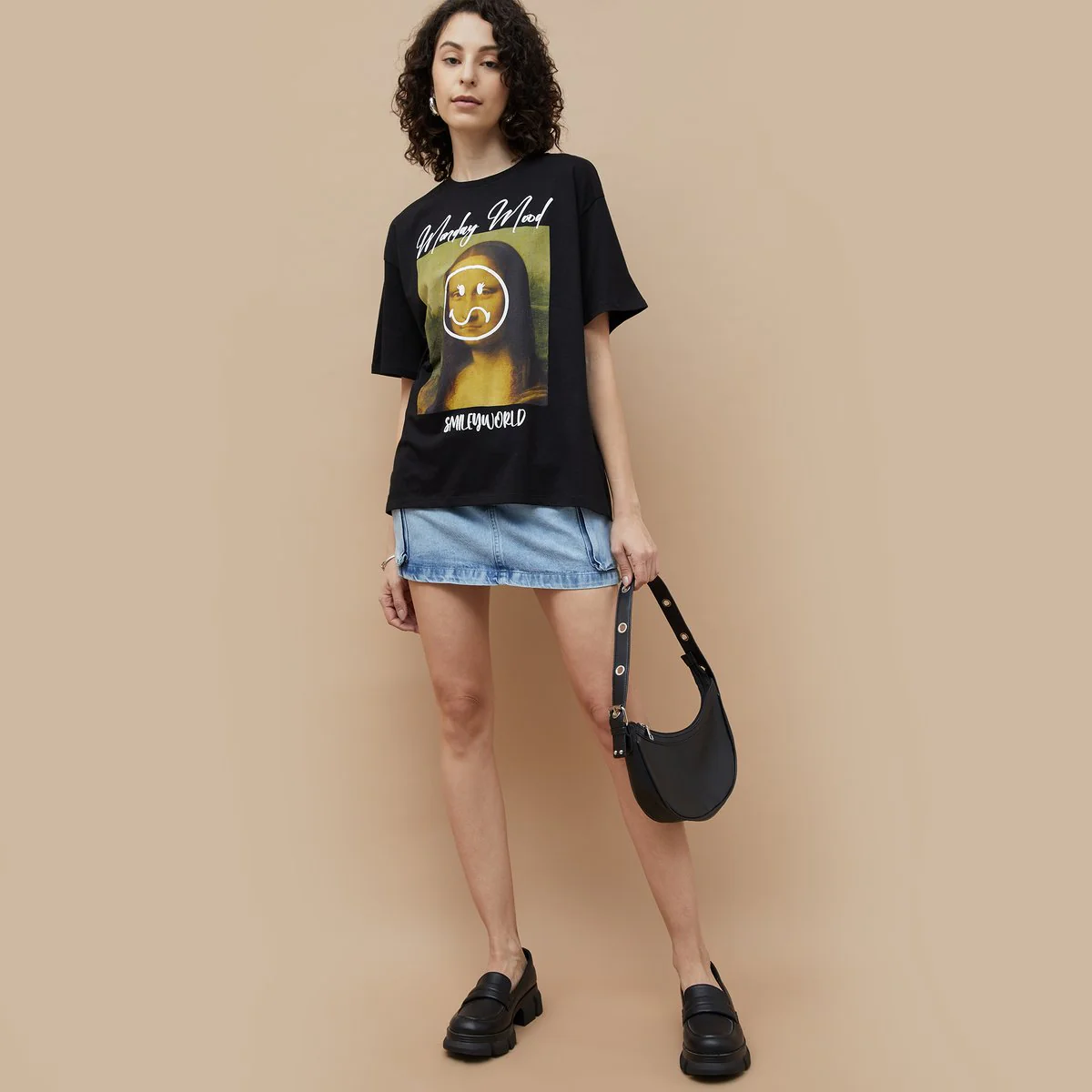 SmileyWorld Graphic Printed T-Shirt - Image 4