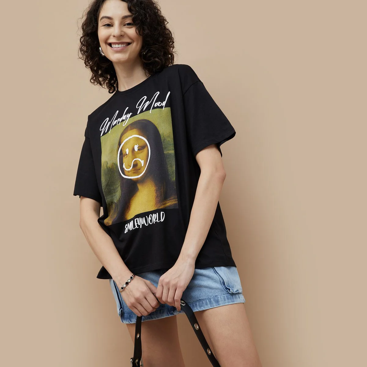 SmileyWorld Graphic Printed T-Shirt - Image 5