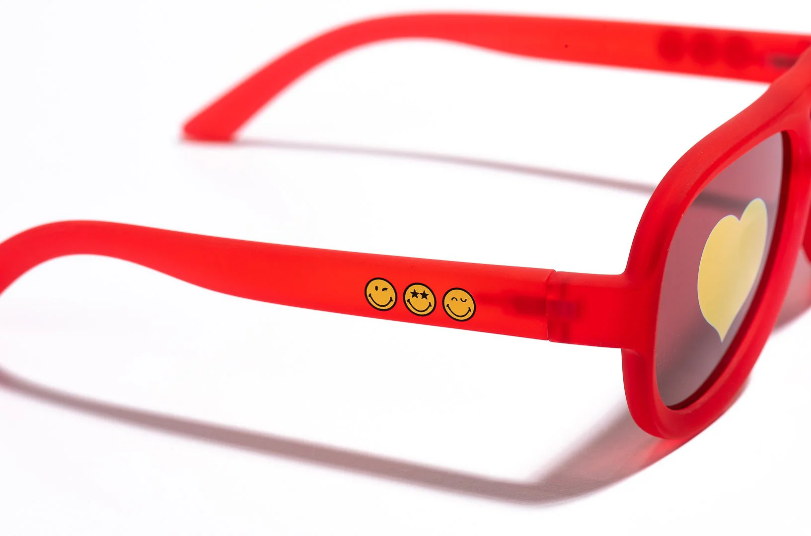 SmileyWorld Kid Sunglasses Aviator Raspberry Red - Image 6
