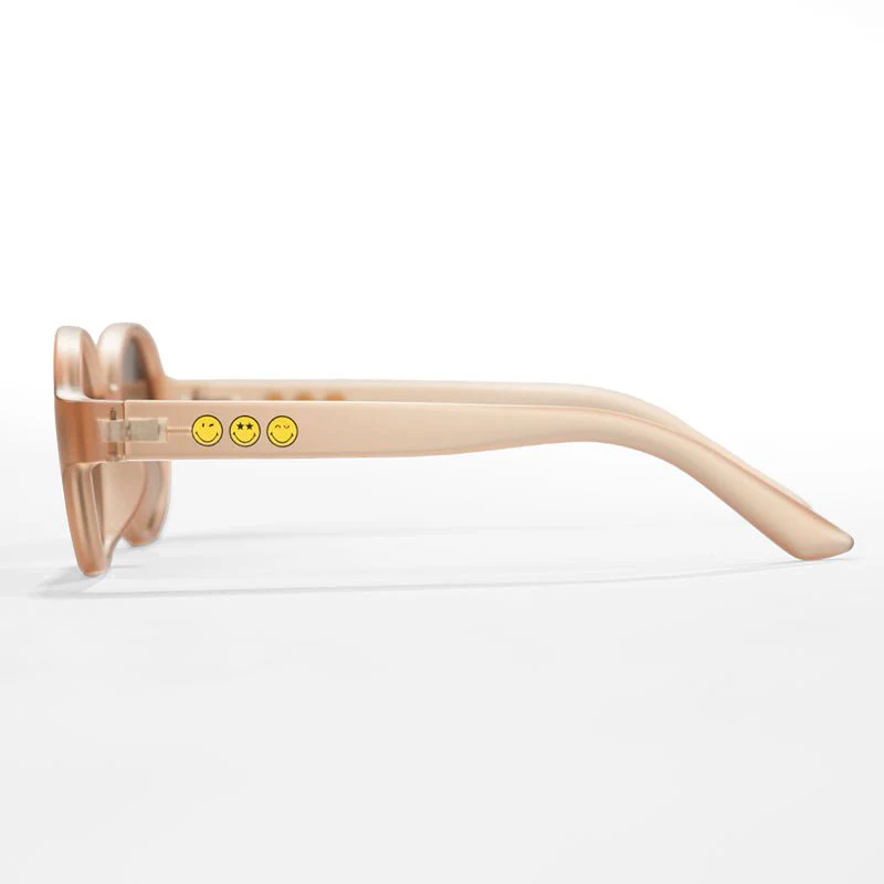 SmileyWorld Kid Sunglasses Oval Acorn Brown - Image 4