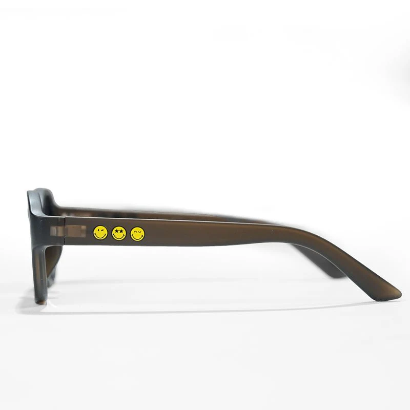 SmileyWorld Kid Sunglasses Square Obsidian Black - Image 4