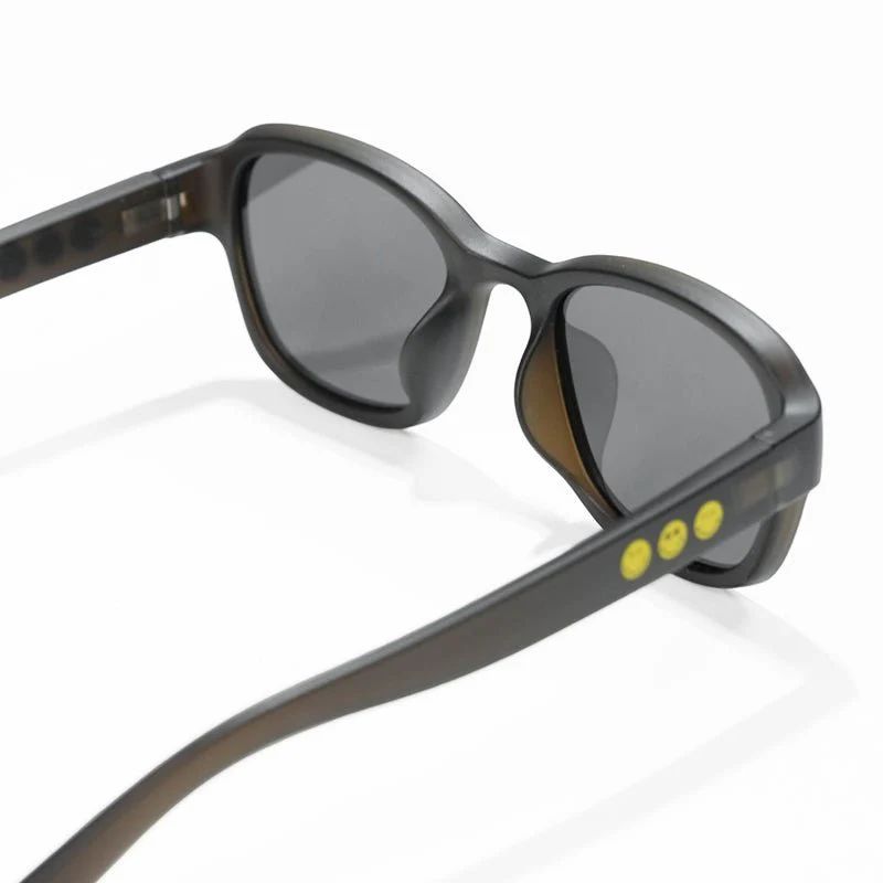 SmileyWorld Kid Sunglasses Square Obsidian Black - Image 5