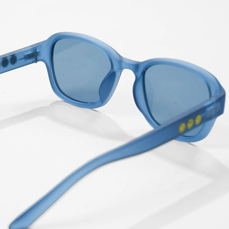SmileyWorld Kid Sunglasses Square Sea Blue - Image 7