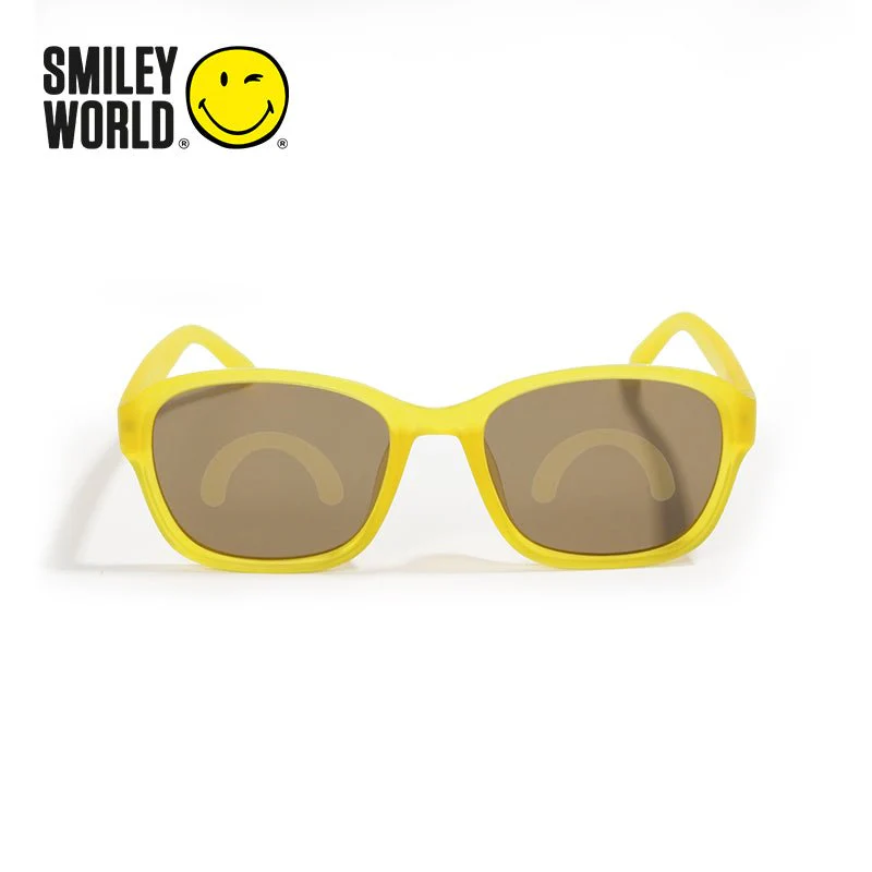 SmileyWorld Kid Sunglasses Square Sunlight Yellow