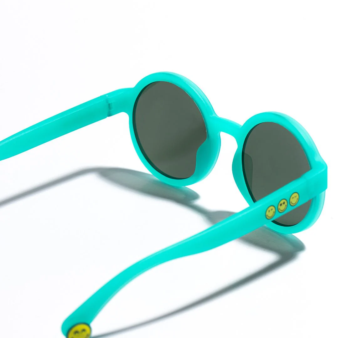 SmileyWorld Kids & Baby Sunglasses Round Lake Green - Image 6
