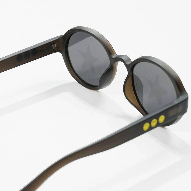 SmileyWorld Kids Sunglasses Oval Obsidian Black - Image 12